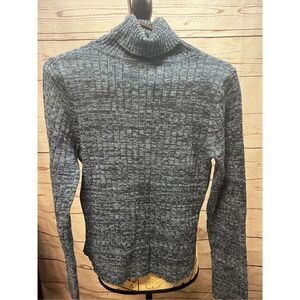 Reference‎ Point large vintage blue long sleeve pullover sweater - 2214